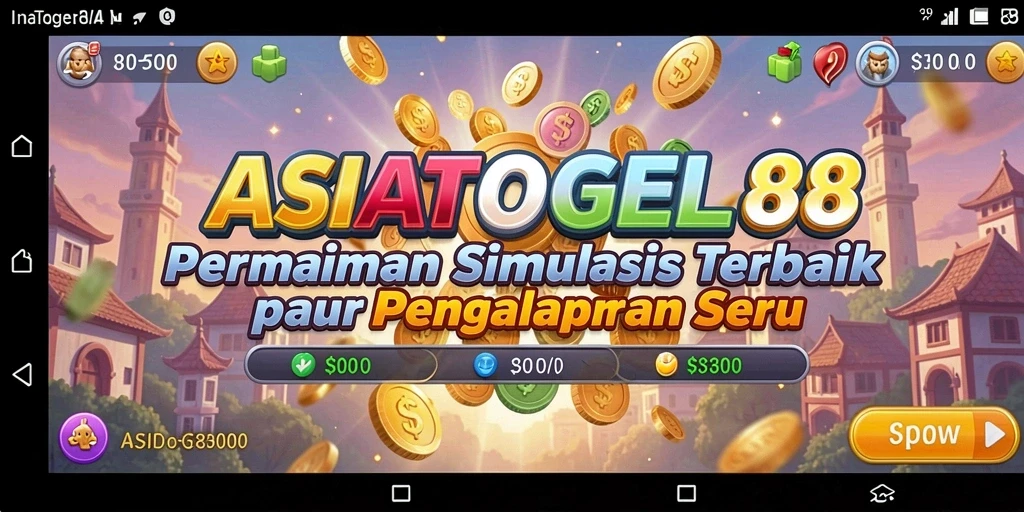 Tampilan menarik dari gameplay ASIATOGEL88 yang menyajikan simulasi interaktif.