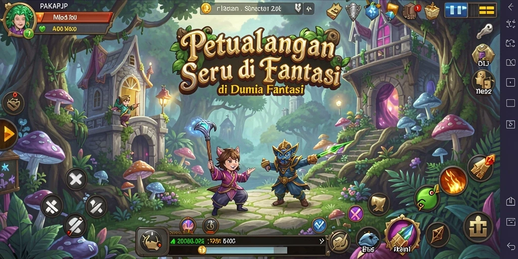 Tangkapan layar dari gameplay <strong>PAKARJP</strong> yang penuh aksi dan petualangan.
