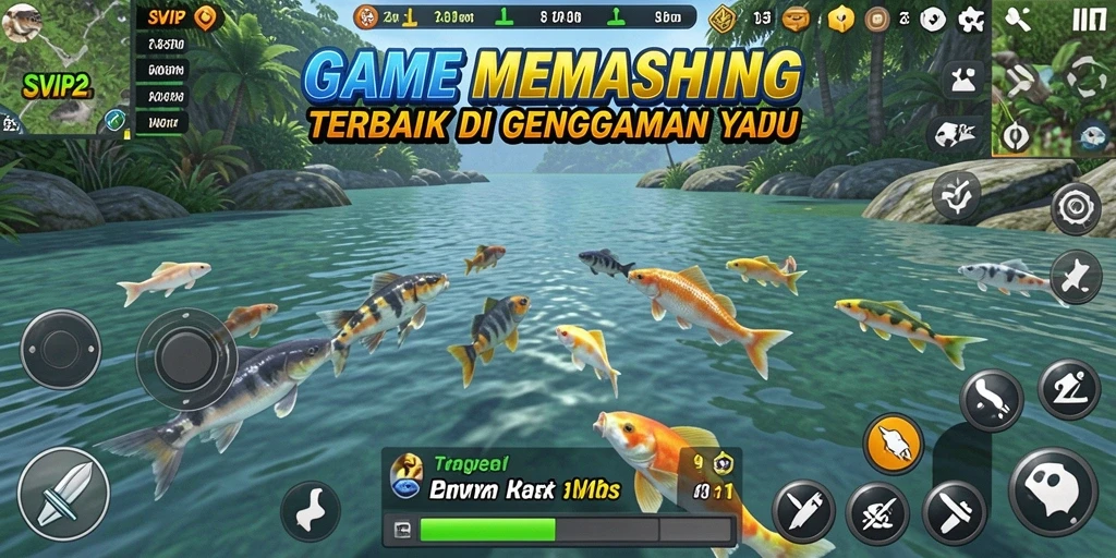 Tampilan gameplay menarik di SVIP2 dengan pemandangan laut yang menakjubkan.